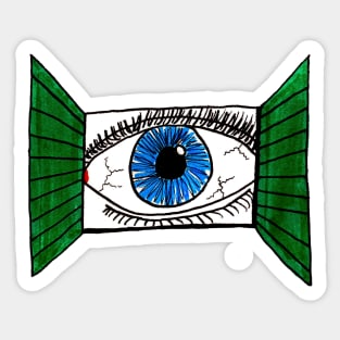 Window to the Soul Sticker